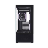 Корпус 1STPLAYER CV7 ARGB Black / ATX / 3x120mm ARGB & 2x120mm fans / CV7-BK-2FAR-2FH7R-1FH7