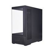 Корпус 1STPLAYER CV7 ARGB Black / ATX / 3x120mm ARGB & 2x120mm fans / CV7-BK-2FAR-2FH7R-1FH7