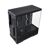 Корпус 1STPLAYER CV7 ARGB Black / ATX / 3x120mm ARGB & 2x120mm fans / CV7-BK-2FAR-2FH7R-1FH7