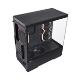 Корпус 1STPLAYER CV7 ARGB Black / ATX / 3x120mm ARGB & 2x120mm fans / CV7-BK-2FAR-2FH7R-1FH7