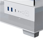 Корпус XASTRA Q400M 3ARGB-C6-UC White mATX/Aquarium/Screewless/ 3x120mm ARGB PWM FM fans/Argb+PWM HUB 6port/ Type-C/ Q400M-3FM12A-C6-UC-WH