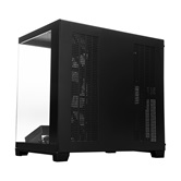 Корпус XASTRA QW500 7ARGB-FC-C6-UC Black ATX/Aquarium/Screewless/1x120mm+2x360mm ARGB PWM FC fans/Argb+PWM HUB 6port/Type-C/ QW500-2FA36A-1FC12-C6-UC