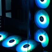 Корпус XASTRA QW500 7ARGB-FC-C6-UC Black ATX/Aquarium/Screewless/1x120mm+2x360mm ARGB PWM FC fans/Argb+PWM HUB 6port/Type-C/ QW500-2FA36A-1FC12-C6-UC