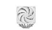 Кулер DEEPCOOL AG620 G2 WH LGA1954/1851/1700/AM5/AM4 (9шт/кор, TDP 270W, PWM, DUAL Black Fan 120mm, 6 тепл. трубок, белый) RET
