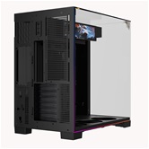 Корпус Thermalright TR-A70 Vision / Black / TG / ARGB Strip / 9.16'' LCD screen / USB TYPE-C / W/O fans / ATX  / TRA70V