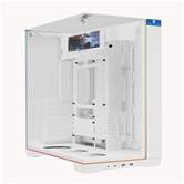 Корпус Thermalright TR-A70 Vision White / TG / ARGB Strip / 9.16'' LCD screen / USB TYPE-C / W/O fans / ATX  TRA70VW