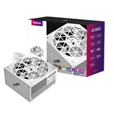 Блок питания 1STPLAYER ACK BRONZE 850W White / ATX 3.1, PCIe 5.1, APFC, 80 PLUS Bronze, Double Forward, full Teapo caps, 140mm fan, non-modular / HA-850AA2-WH