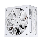 Блок питания 1STPLAYER ACK GOLD 850W White / ATX 3.1, PCle 5.1, APFC, 80 PLUS Gold, LLC+DC-DC, full Teapo caps, 140mm fan, full modular / HA-850BA2-WH
