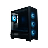 Корпус XASTRA  A700  7ARGB-C10-UC Black ATX/Mesh/ 1x360mm+4x140mm ARGB PWM fans / Argb+PWM HUB 10port/Type-C / A700-1FA36A-4FL14A-C10-UC