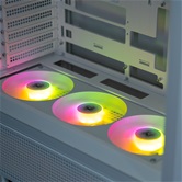 Корпус XASTRA  A700 3ARGB-C10-UC White ATX/Mesh/ 1x360mm ARGB PWM /Argb+PWM HUB 10port/ Type-C / A700-1FA36A-C10-UC-WH