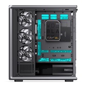 Корпус JONSBO D401 Black, TG (aquarium), mini-ITX, mATX, ATX, черный