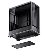 Корпус JONSBO D401 Black, TG (aquarium), mini-ITX, mATX, ATX, черный