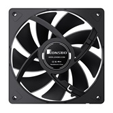 Кулер JONSBO CR-1000 MAX V2 LGA1851/1700/1200/115X/AM5/AM4 (24шт/кор, TDP 230W, PWM, 120mm Fan, 6 тепловых трубок, черный, 4-pin) Retail
