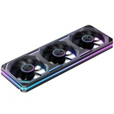Вентилятор JONSBO XA-360BR (3 in 1) 362х123х28мм REVERSE (16шт/кор, PWM, ARGB LED, 700-1800об/мин, черный) Retail