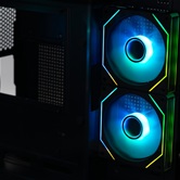 Корпус XASTRA QW400M 3ARGB-C6-AC Black mATX/Aquarium/Screewless/3x120mm ARGB PWM FM fans/Argb+PWM HUB 6port/Type-C+USB3.0 (1 USB3.0 кабель)/ QW400M-3FM12A-C6-AC