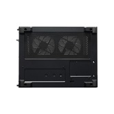 Корпус XASTRA QW400M 5ARGB-C6-AC Black mATX/Aquarium/Screewless/5x120mm ARGB PWM FM fans/Argb+PWM HUB 6port/Type-C+USB3.0 (1 USB3.0 кабель)/ QW400M-5FM12A-C6-AC