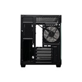 Корпус XASTRA QW400M 5ARGB-C6-AC Black mATX/Aquarium/Screewless/5x120mm ARGB PWM FM fans/Argb+PWM HUB 6port/Type-C+USB3.0 (1 USB3.0 кабель)/ QW400M-5FM12A-C6-AC