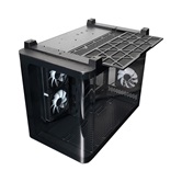 Корпус XASTRA QR500M 6ARGB-FM-C10-UC Black mATX/Aquarium/ 2 Curve Glass /6x120mm ARGB PWM FM fans/ Argb+PWM HUB 10port /Type-C/ QR500M-6FM12A-C10-UC