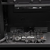 Корпус XASTRA QR500M 6ARGB-FM-C10-UC Black mATX/Aquarium/ 2 Curve Glass /6x120mm ARGB PWM FM fans/ Argb+PWM HUB 10port /Type-C/ QR500M-6FM12A-C10-UC