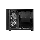 Корпус XASTRA QR500M 6ARGB-FC-C6-UC Black mATX/Aquarium/ 2 Curve Glass /1x360mm+1x240mm+1x120mm ARGB PWM FM fans/ Argb+PWM HUB 6port /Type-C/ QR500M-1FA36A-1FA24A-1FC12A-C6-UC
