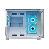 Корпус XASTRA QR500M 3ARGB-FM-C10-UC White mATX/Aquarium/ 2 Curve Glass /3x120mm ARGB PWM FM fans/ Argb+PWM HUB 10port /Type-C/ QR500M-3FM12A-C10-UC-WH