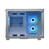 Корпус XASTRA QR500M 3ARGB-FM-C10-UC White mATX/Aquarium/ 2 Curve Glass /3x120mm ARGB PWM FM fans/ Argb+PWM HUB 10port /Type-C/ QR500M-3FM12A-C10-UC-WH