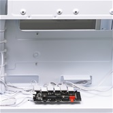 Корпус XASTRA QR500M 6ARGB-FC-C6-UC White mATX/Aquarium/ 2 Curve Glass /1x360mm+1x240mm+1x120mm ARGB PWM FM fans/ Argb+PWM HUB 6port /Type-C/ QR500M-1FA36A-1FA24A-1FC12A-C6-UC-WH