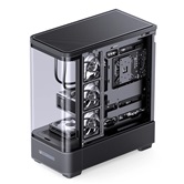 Корпус JONSBO TK-5 Black, TG (aquarium), mini-ITX, mATX, ATX, черный
