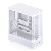 Корпус JONSBO TK-5 White, TG (aquarium), 3x140mm ARGB Fan, 4x120mm ARGB Fan, mini-ITX, mATX, ATX, белый