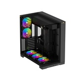 Корпус Thermalright TR-A70 FAN5-C / Black / TG / 5 x120mm ARGB PWM Fans / USB TYPE-C / ATX  / TRA70F5CB