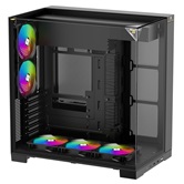 Корпус Thermalright TR-A70 FAN5-C / Black / TG / 5 x120mm ARGB PWM Fans / USB TYPE-C / ATX  / TRA70F5CB
