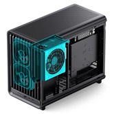 Корпус JONSBO D33 Black, mini-ITX, mATX, черный