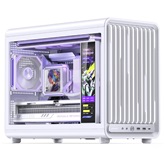 Корпус JONSBO D33 White, mini-ITX, mATX, белый