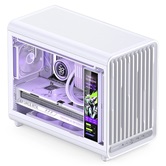 Корпус JONSBO D33 White, mini-ITX, mATX, белый
