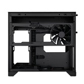 Корпус Lian Li O11 Vision-M / Black / 1 x 140mm PWM Fan / Mini-Tower, TG / G99.O11VMX.R0