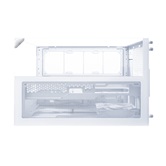 Корпус Lian Li O11 Vision-M / White / 1 x 140mm PWM Fan / Mini-Tower, TG / G99.O11VMW.R0