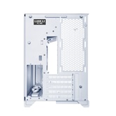 Корпус Lian Li O11 Vision-M / White / 1 x 140mm PWM Fan / Mini-Tower, TG / G99.O11VMW.R0