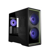 Корпус Lian Li Vector 150 INF / Black / mATX, TG / 2x 140mm + 1x 120mm ARGB PWM Fan / Fan HUB / G99.V150INFX.10R