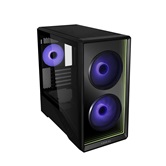 Корпус Lian Li Vector 150 INF / Black / mATX, TG / 2x 140mm + 1x 120mm ARGB PWM Fan / Fan HUB / G99.V150INFX.10R