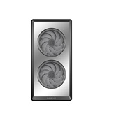 Корпус Lian Li Vector 150 INF / Black / mATX, TG / 2x 140mm + 1x 120mm ARGB PWM Fan / Fan HUB / G99.V150INFX.10R