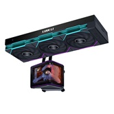 Система водяного охлаждения Lian Li Hydroshift II OLED Curved 360TL (GHS2OLDC36TB BLACK) / 6.67" OLED Display / 3x120mm ARGB PWM Fans / G89.GHS2OLDC36TB.R0