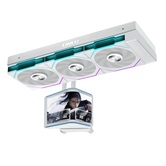 Система водяного охлаждения Lian Li Hydroshift II OLED Curved 360TL (GHS2OLDC36TW WHITE) / 6.67" OLED Display / 3x120mm ARGB PWM Fans / G89.GHS2OLDC36TW.R0