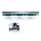 Система водяного охлаждения Lian Li Hydroshift II OLED Curved 360TL (GHS2OLDC36TW WHITE) / 6.67" OLED Display / 3x120mm ARGB PWM Fans / G89.GHS2OLDC36TW.R0