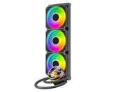 Комплект водяного охлаждения ID-COOLING SL360 V2 LGA1954/1851/1700/1200/115X/AM5/AM4 (6шт/кор,TDP 350W, PWM, LCD Display, TRIPLE ARGB FAN 120mm) RET