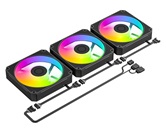 Комплект водяного охлаждения ID-COOLING SL360 V2 LGA1954/1851/1700/1200/115X/AM5/AM4 (6шт/кор,TDP 350W, PWM, LCD Display, TRIPLE ARGB FAN 120mm) RET