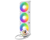 Комплект водяного охлаждения ID-COOLING SL360 V2 WHITE LGA1954/1851/1700/1200/115X/AM5/AM4 (6шт/кор,TDP 350W, PWM, LCD Display, TRIPLE ARGB FAN 120mm, белый) RET