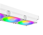 Комплект водяного охлаждения ID-COOLING SL360 V2 WHITE LGA1954/1851/1700/1200/115X/AM5/AM4 (6шт/кор,TDP 350W, PWM, LCD Display, TRIPLE ARGB FAN 120mm, белый) RET