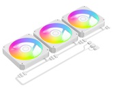 Комплект водяного охлаждения ID-COOLING SL360 V2 WHITE LGA1954/1851/1700/1200/115X/AM5/AM4 (6шт/кор,TDP 350W, PWM, LCD Display, TRIPLE ARGB FAN 120mm, белый) RET