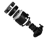 Комплект водяного охлаждения ID-COOLING SL360 V2 PLUS LGA1954/1851/1700/1200/115X/AM5/AM4 (4шт/кор,TDP 350W, PWM, LCD Display, TRIPLE FAN 120mm) RET