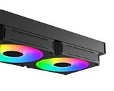 Комплект водяного охлаждения ID-COOLING SL240 V2 LGA1954/1851/1700/1200/115X/AM5/AM4 (6шт/кор,TDP 300W, PWM, LCD Display, DUAL ARGB FAN 120mm) RET